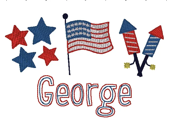 4th of July Trio *Design Only*
