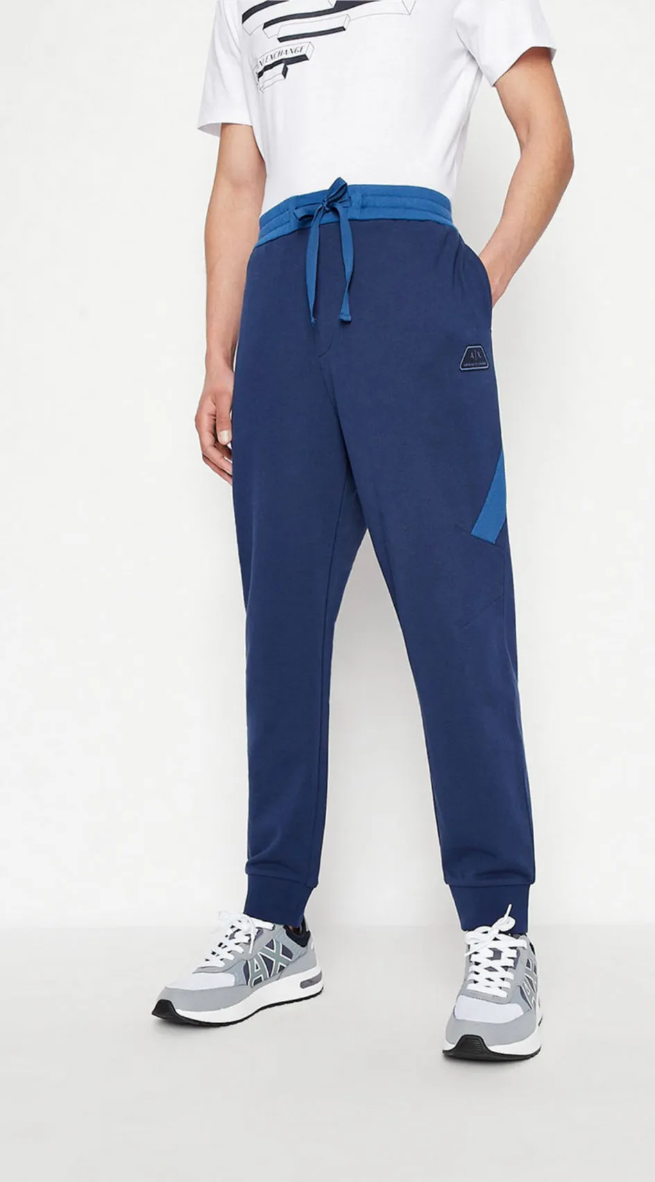 Armani Exchange Trouser Navy Blue 3LZPJA ZJY9Z