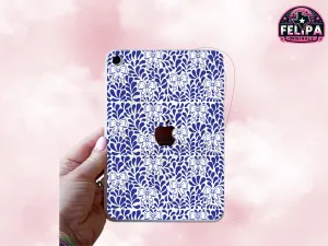 Blue Talavera iPad Mini Insert | Vibrant & Artistic Accessory