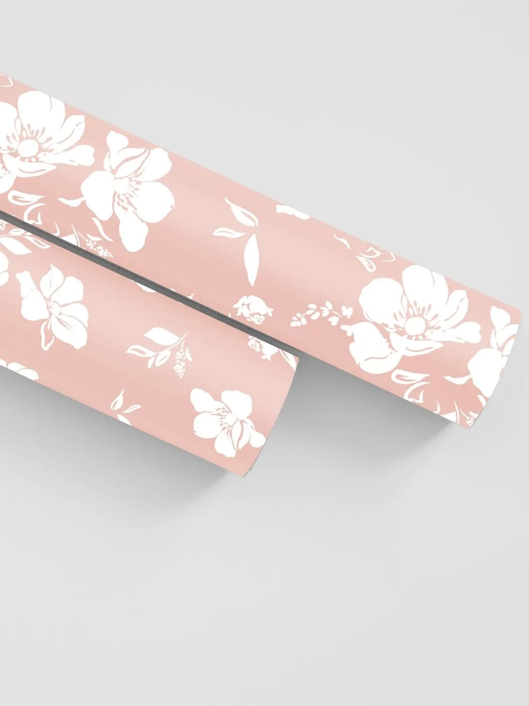 Blush Blossoms wrapping paper