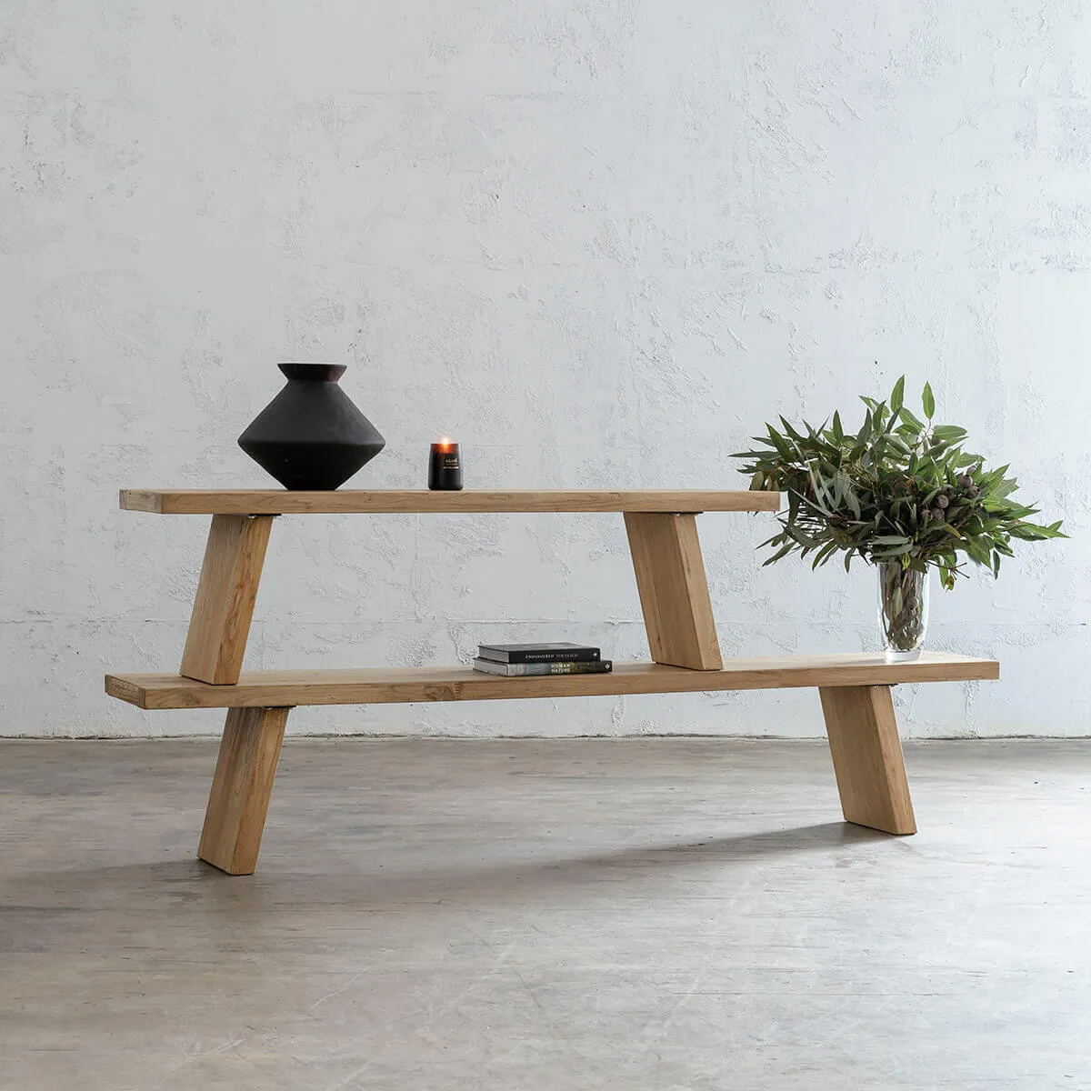 CAPRETTA ELM BENCH  |  160CM  |  BLEACHED BRISTLE