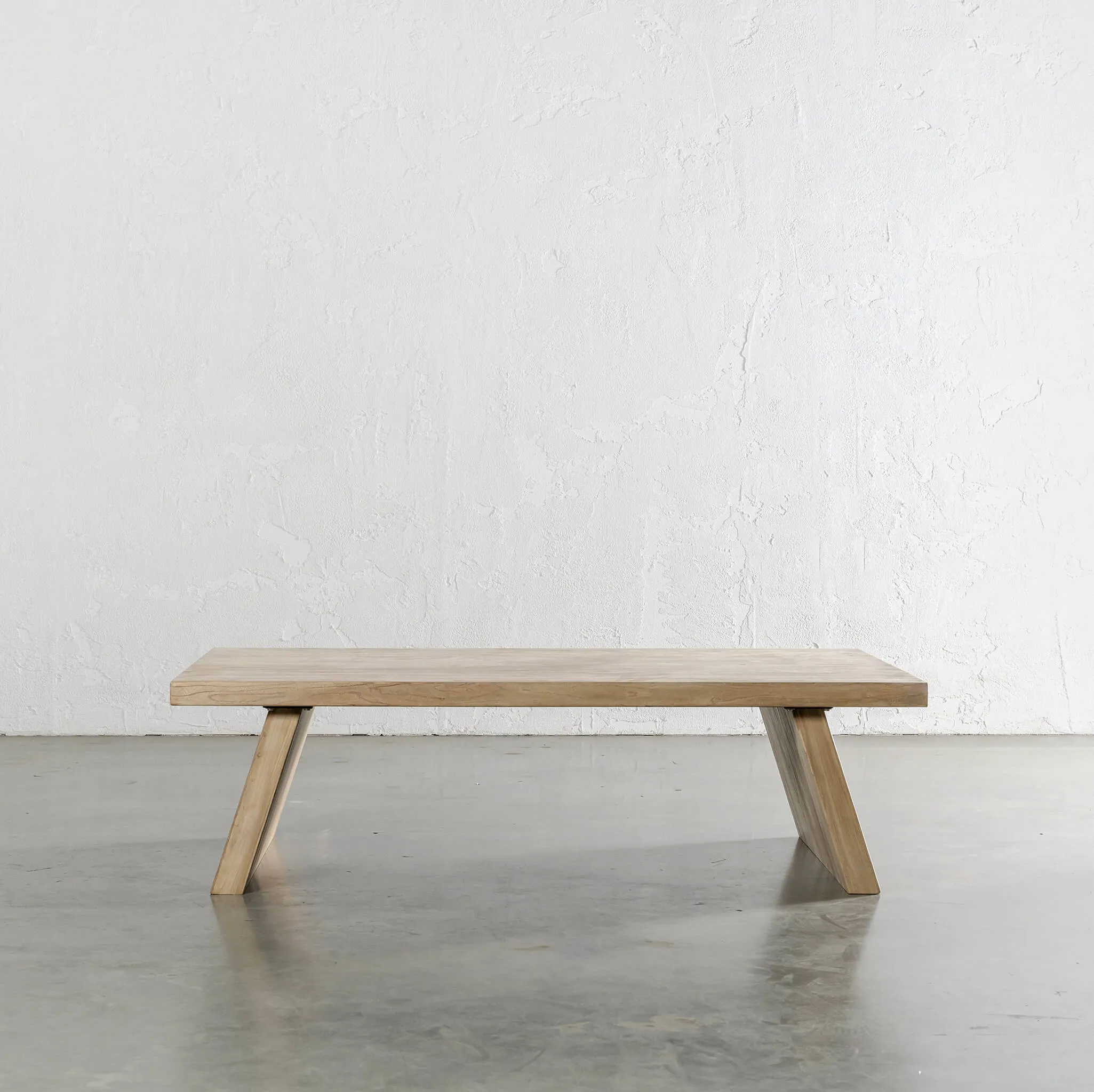 CAPRETTA ELM COFFEE TABLE  |  150CM  |  BLEACHED BRISTLE