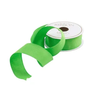 Caspari - Ribbon - 1in Grosgrain - Emerald Green