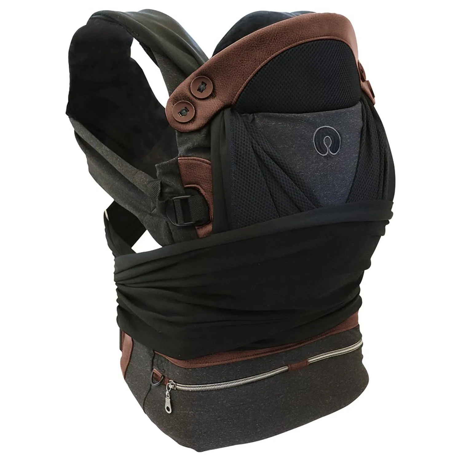 CHICCO BOPPY ADJUST COMFYFIT BABYCARR CHARCOAL
