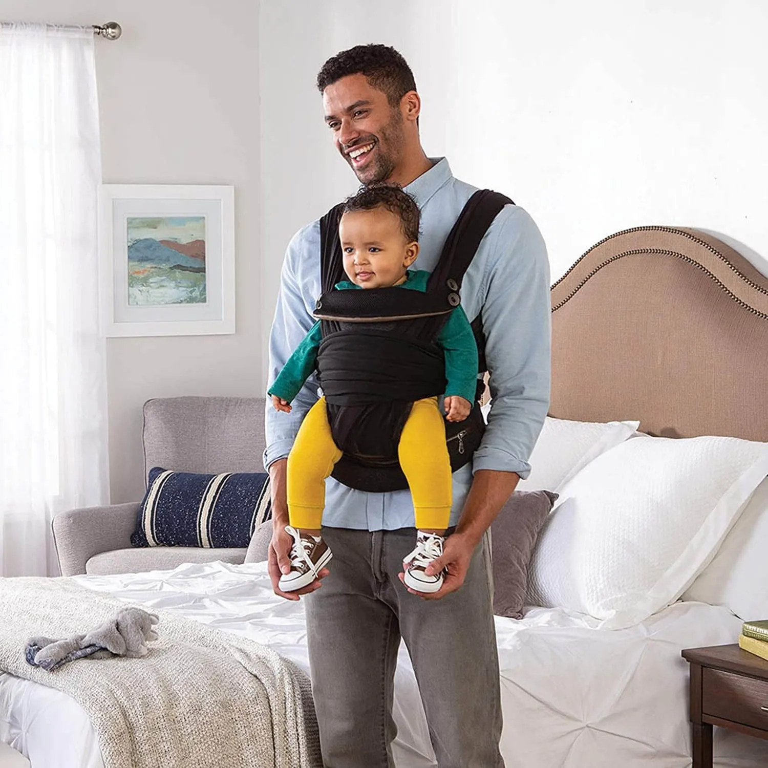 CHICCO BOPPY ADJUST COMFYFIT BABYCARR CHARCOAL