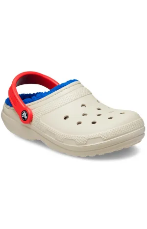 Classic Lined Clogs - Bone/Multi