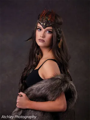Dark Brown Iron Photography Backdrop