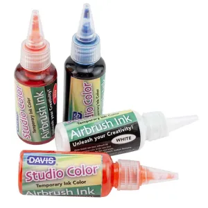 Davis Studio Color Airbrush Ink Box of 4