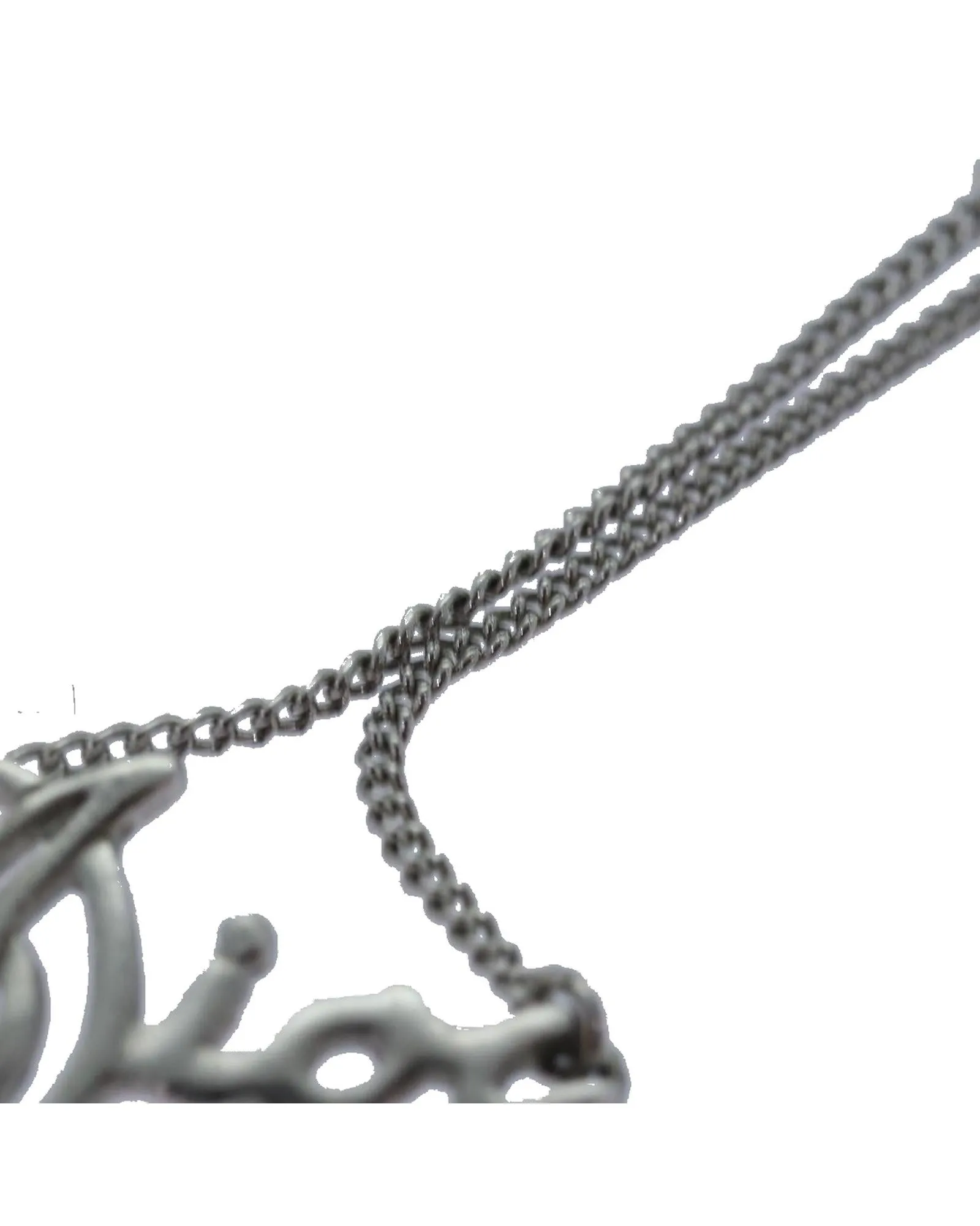 Elegant Metal Bracelet with Item Box and Subtle Scratches