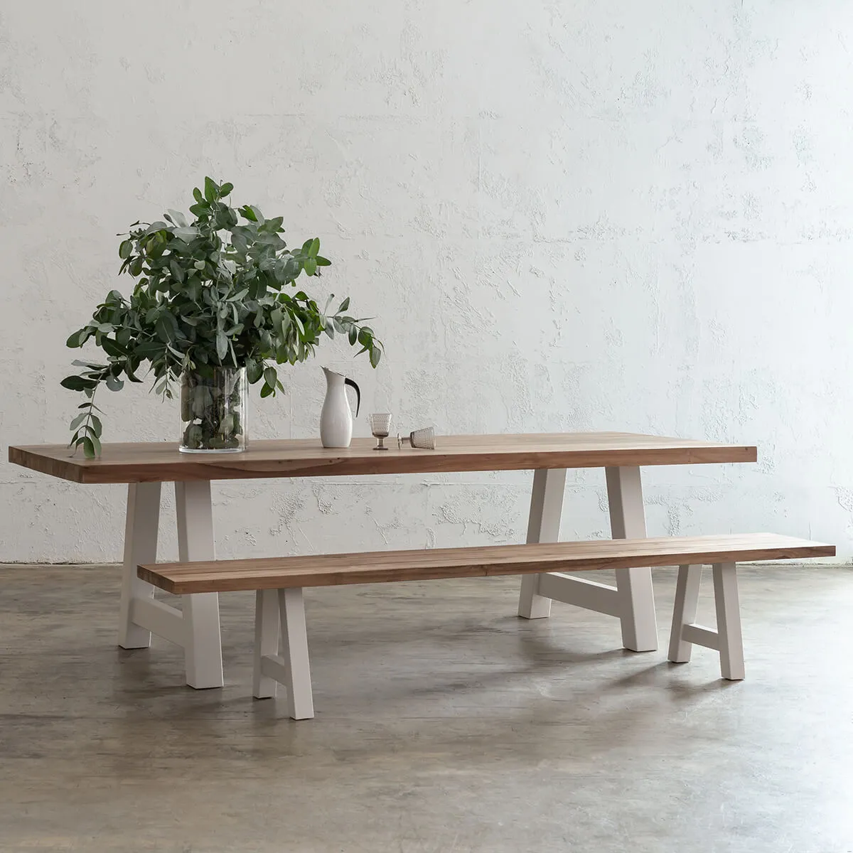 FINAL RELEASE  |  CLUB GRENADA SLATTED OUTDOOR TEAK DINING TABLE |  300CM