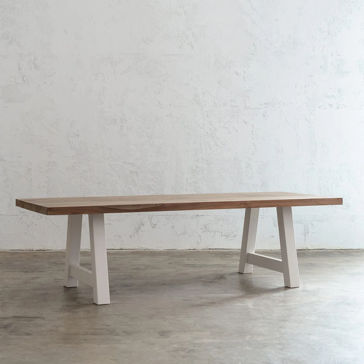 FINAL RELEASE  |  CLUB GRENADA SLATTED OUTDOOR TEAK DINING TABLE |  300CM