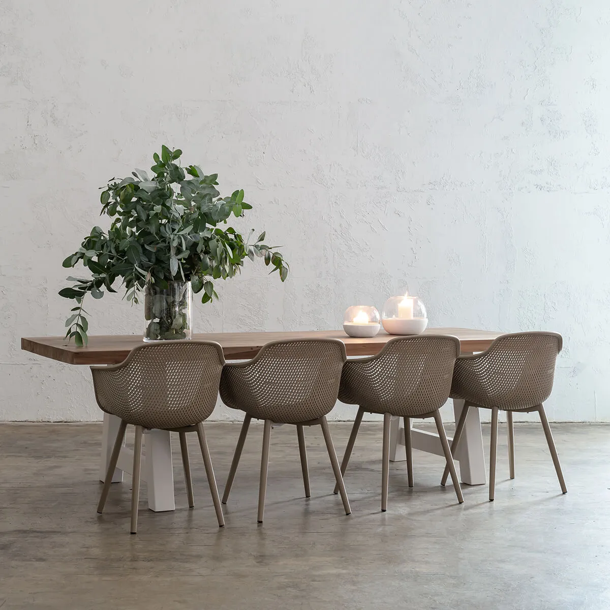 FINAL RELEASE  |  CLUB GRENADA SLATTED OUTDOOR TEAK DINING TABLE |  300CM