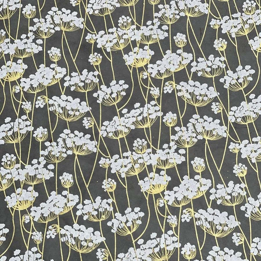 Floral Branch Wrapping Paper Sheet
