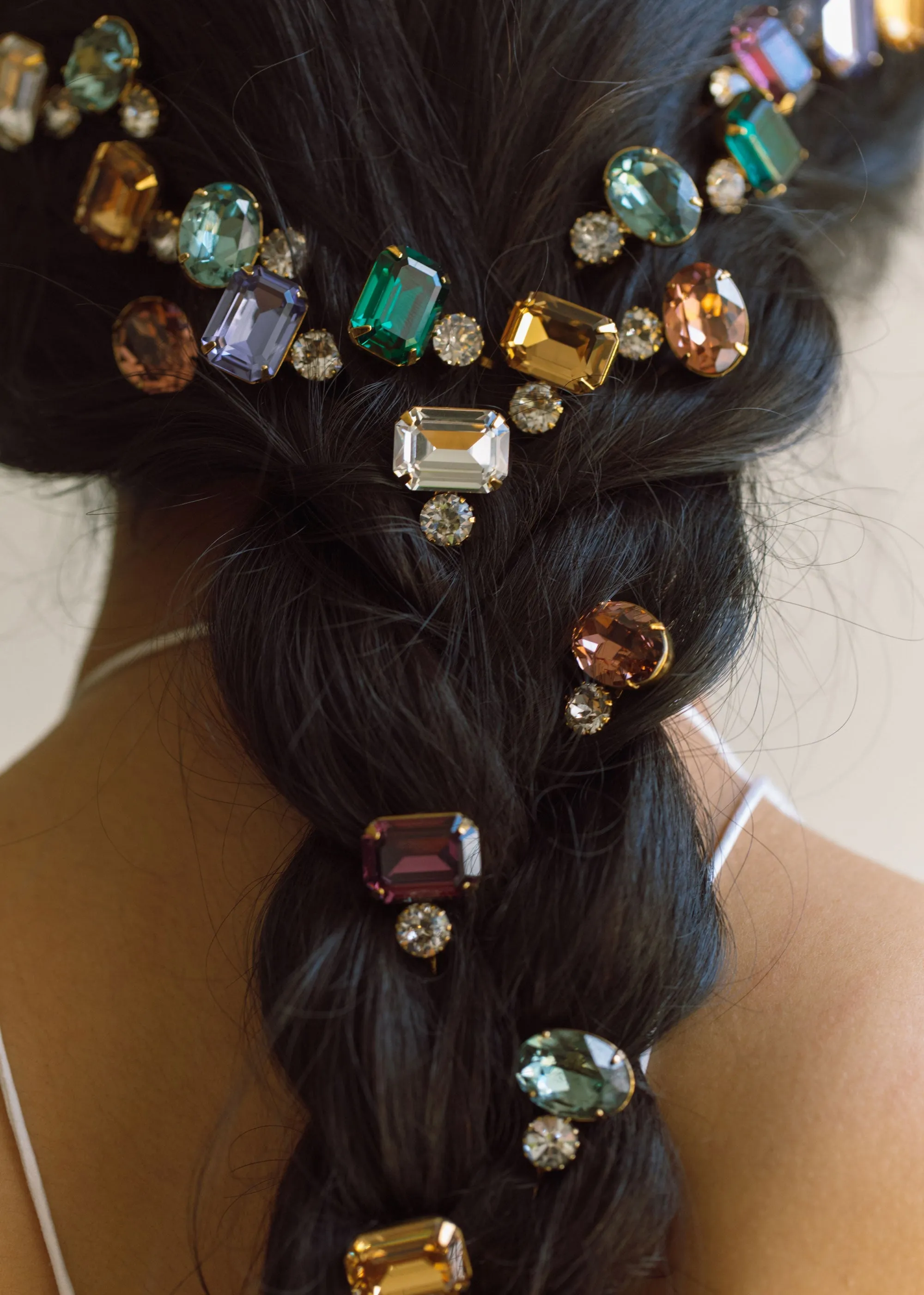 Gemma Bobby Pin -- Emerald