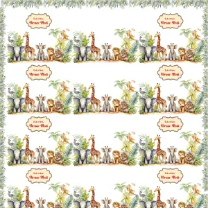Gift Wrapping  Paper - Animal Kingdom