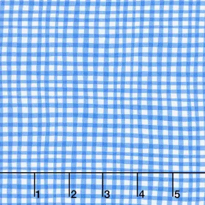 Gingham Play - Gingham Azure Yardage