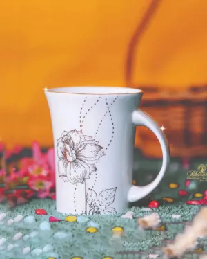 Golden Rose Bone China Moody Mug | 250 ml