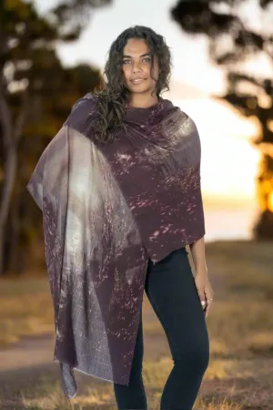 Harriet Jane "Golden Sunset" Silk and Wool Scarf