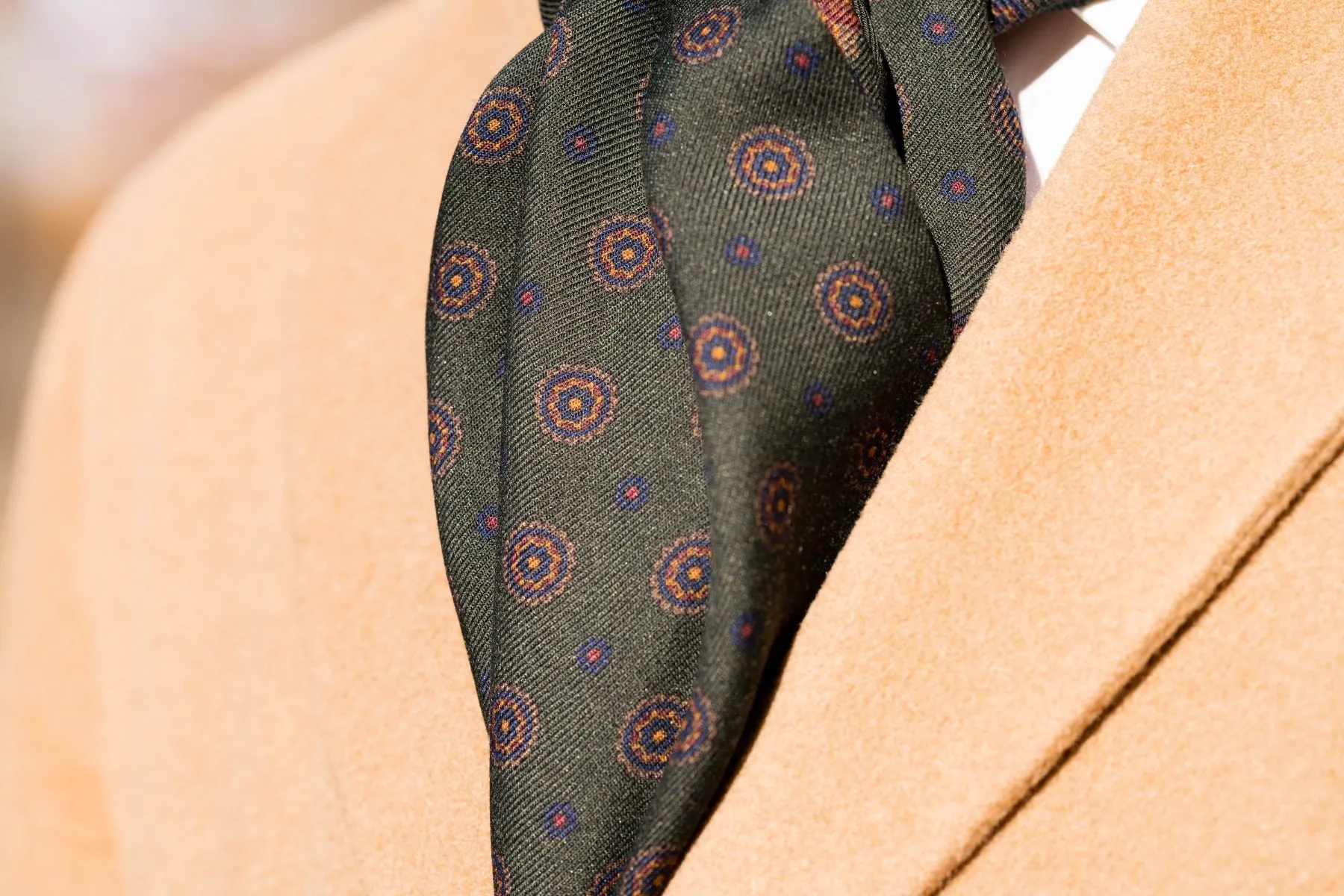 Harvest Paisley & Micropattern Scarf