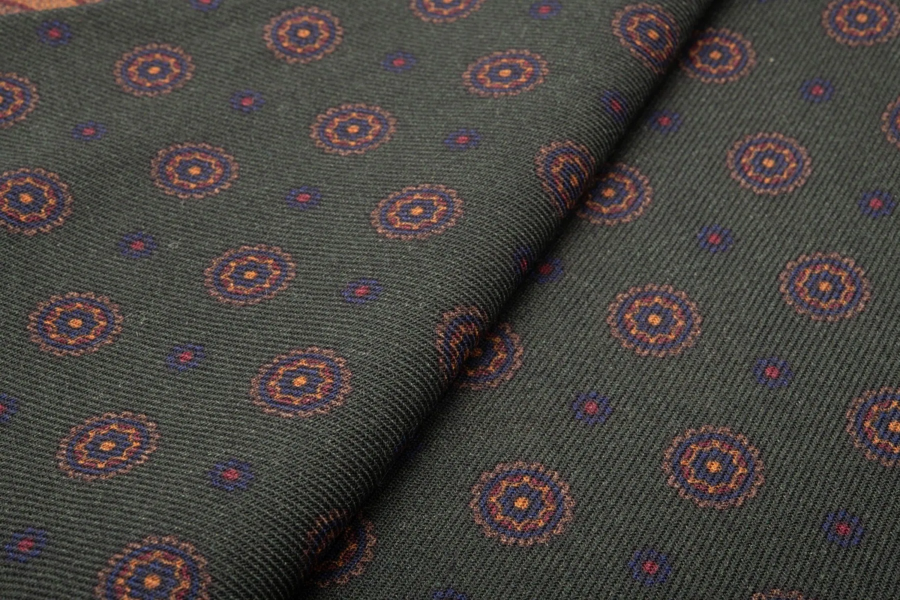 Harvest Paisley & Micropattern Scarf