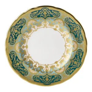 Heritage - Forest Green and Turquoise  Bread and Butter Plate