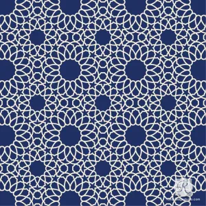 Intricate Zelij Moroccan Craft Stencil