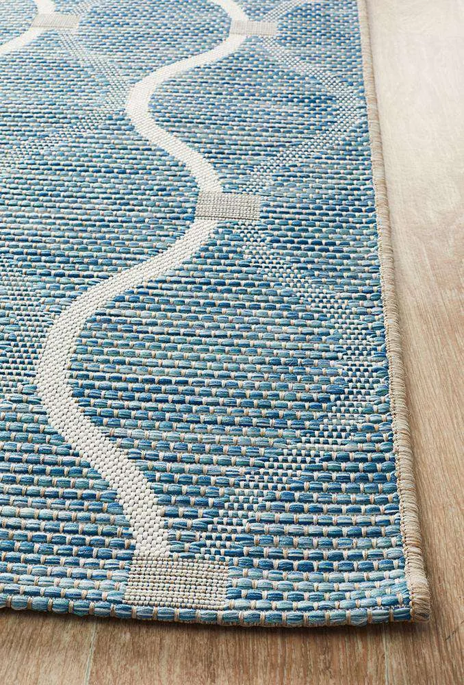 Kavala Outdoor Rug - Blue