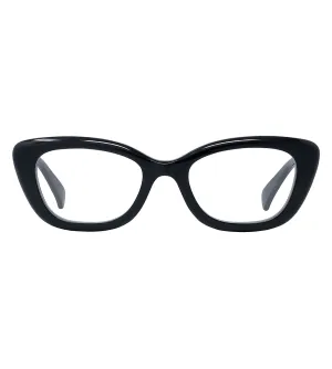Kenzo Women's Shiny Black Cat-Eye Optical Frame