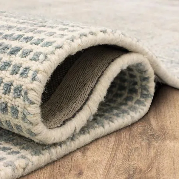Labyrinth RG177 103 Serpentine Blue Rug