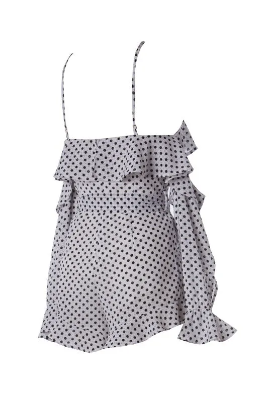 LEA RUFFLE ROMPER