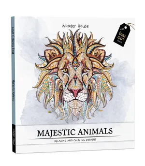 Majestic Animals: Relaxing And Calming Designs