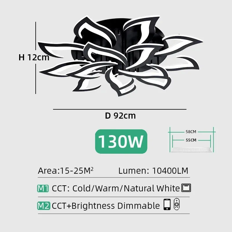 Mansion Smart Dimmable LED Ceiling Light for Bedroom, Living Room, Kitchen & Dining Area