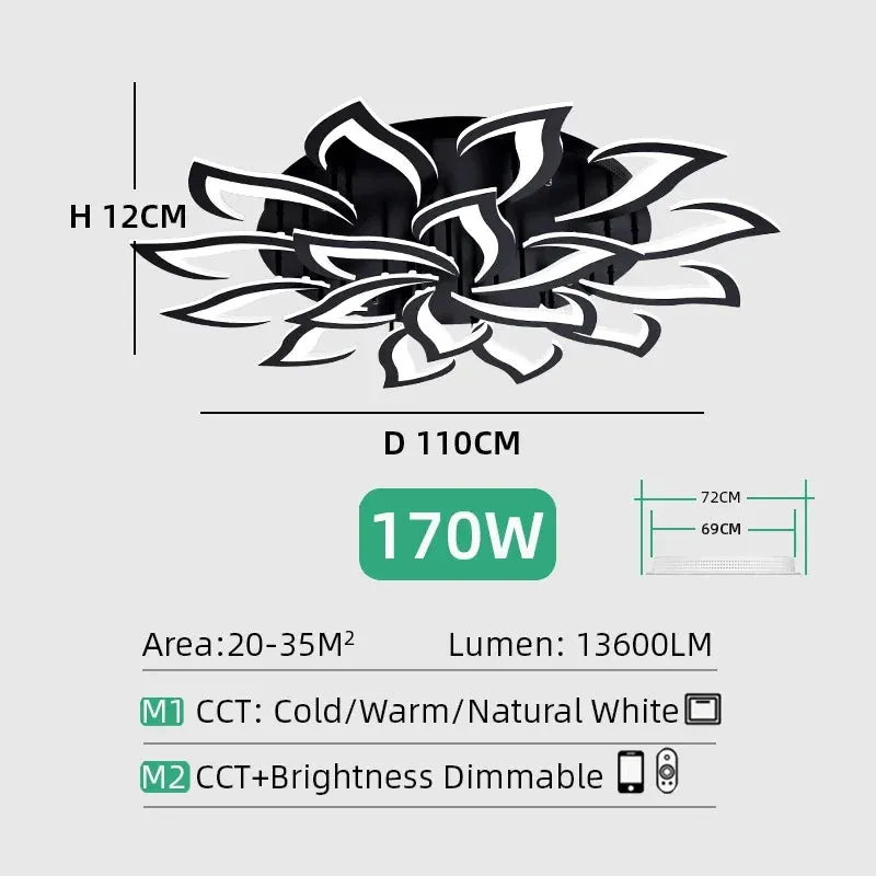Mansion Smart Dimmable LED Ceiling Light for Bedroom, Living Room, Kitchen & Dining Area