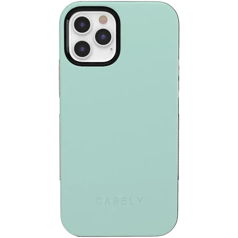 Mint Green on Pink | Ultra-Protective Bold Case