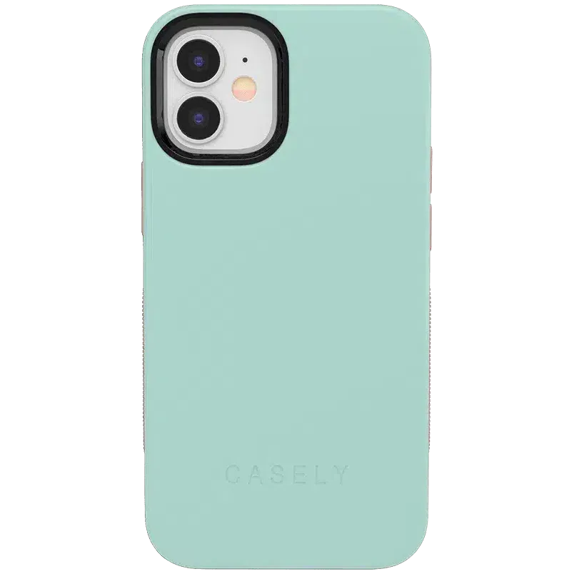 Mint Green on Pink | Ultra-Protective Bold Case