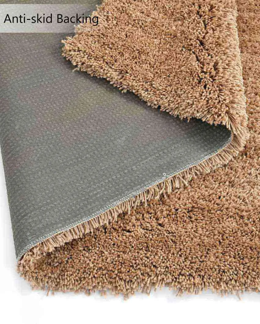 Mouse Solid Soft Feel Anti-Skid Polyester Carpet