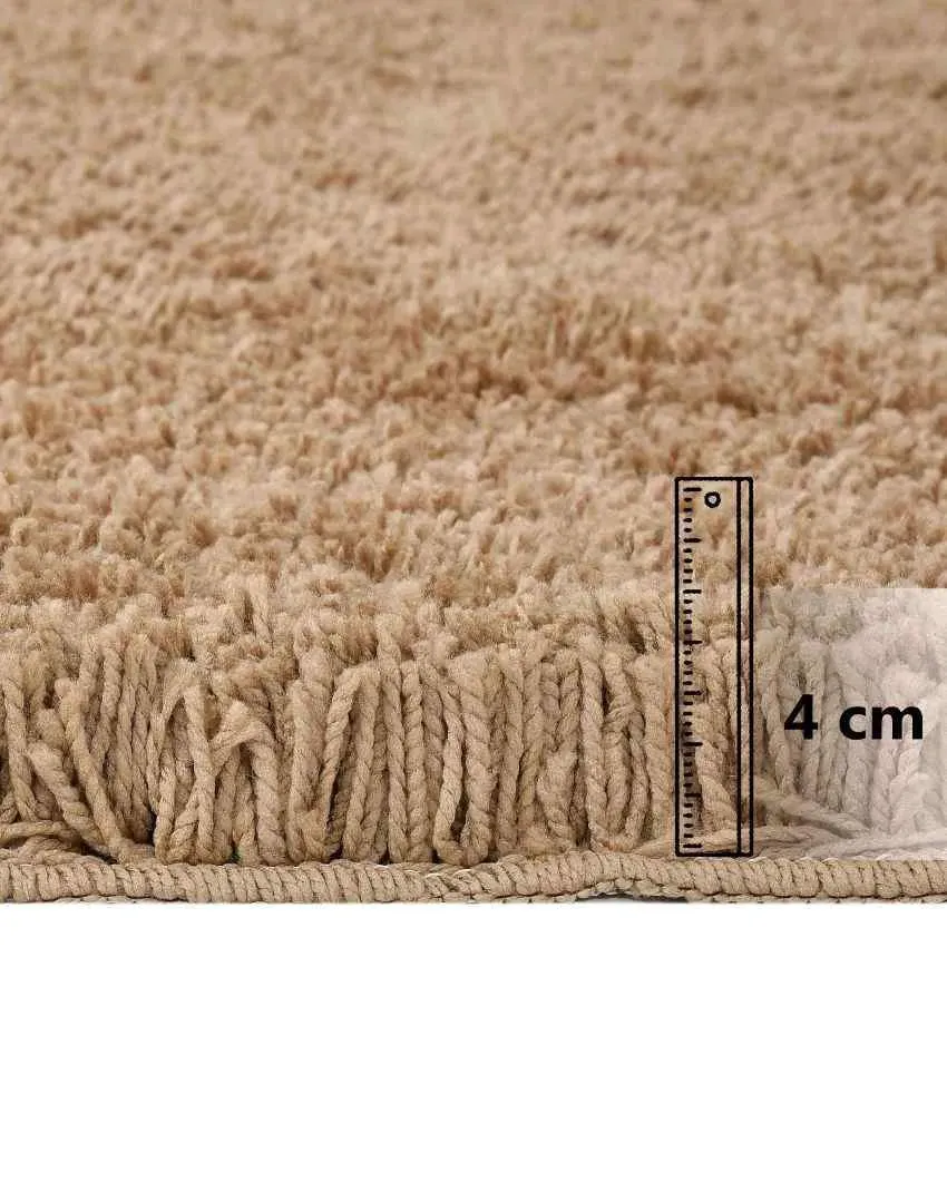 Mouse Solid Soft Feel Anti-Skid Polyester Carpet