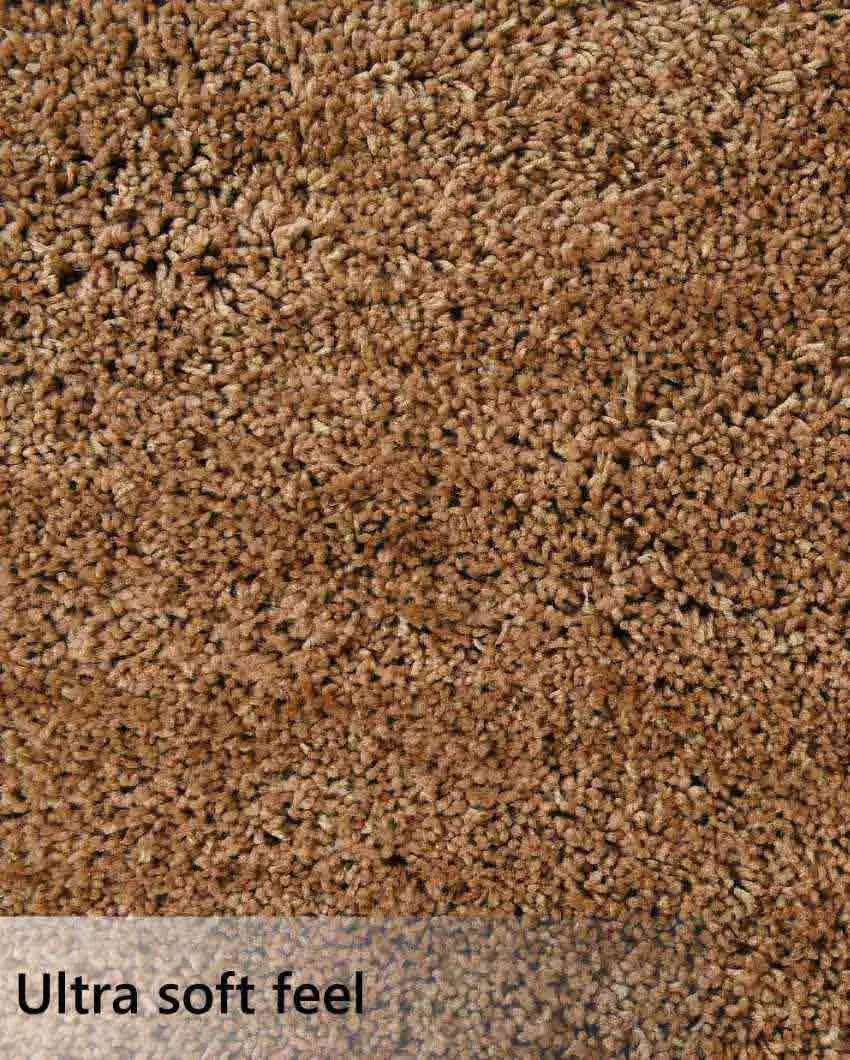 Mouse Solid Soft Feel Anti-Skid Polyester Carpet