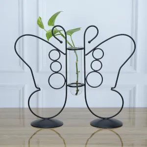 Nector Glow Test Tube Planter - Black