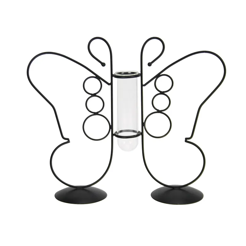 Nector Glow Test Tube Planter - Black
