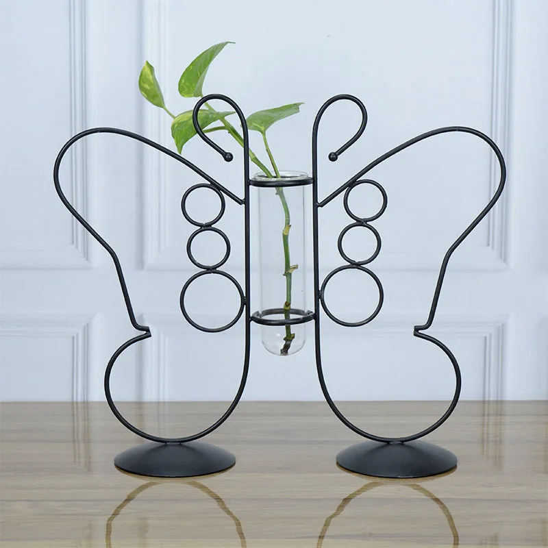 Nector Glow Test Tube Planter - Black