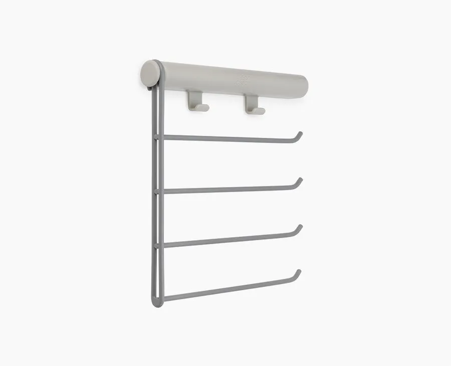 Orderly™ Ecru Belt, Tie & Scarf Hanging Rail