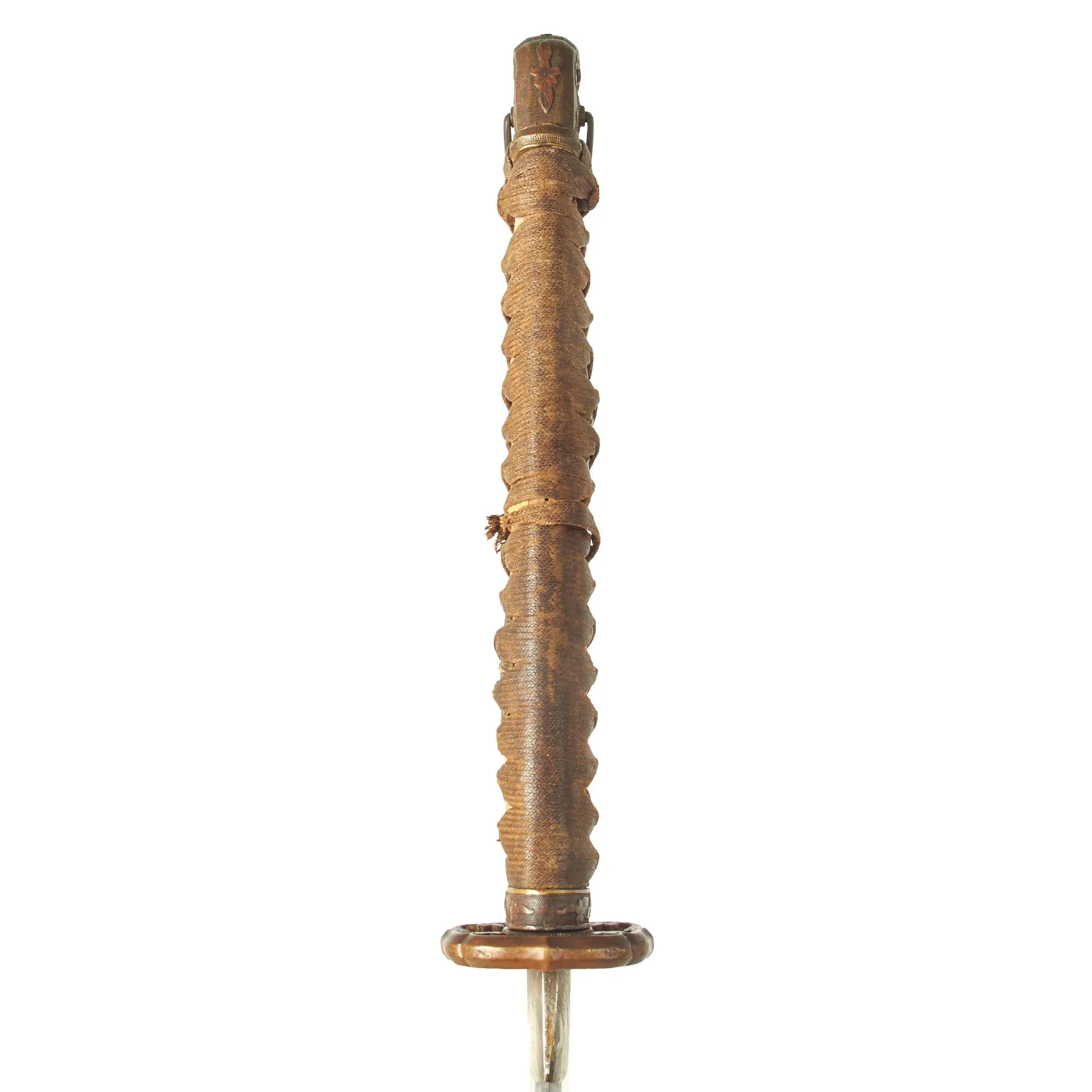 Original WWII Japanese Army Officer Type 98 Shin-Gunto Katana by SUKESADA with Aluminum Scabbard - 500 Year old Blade