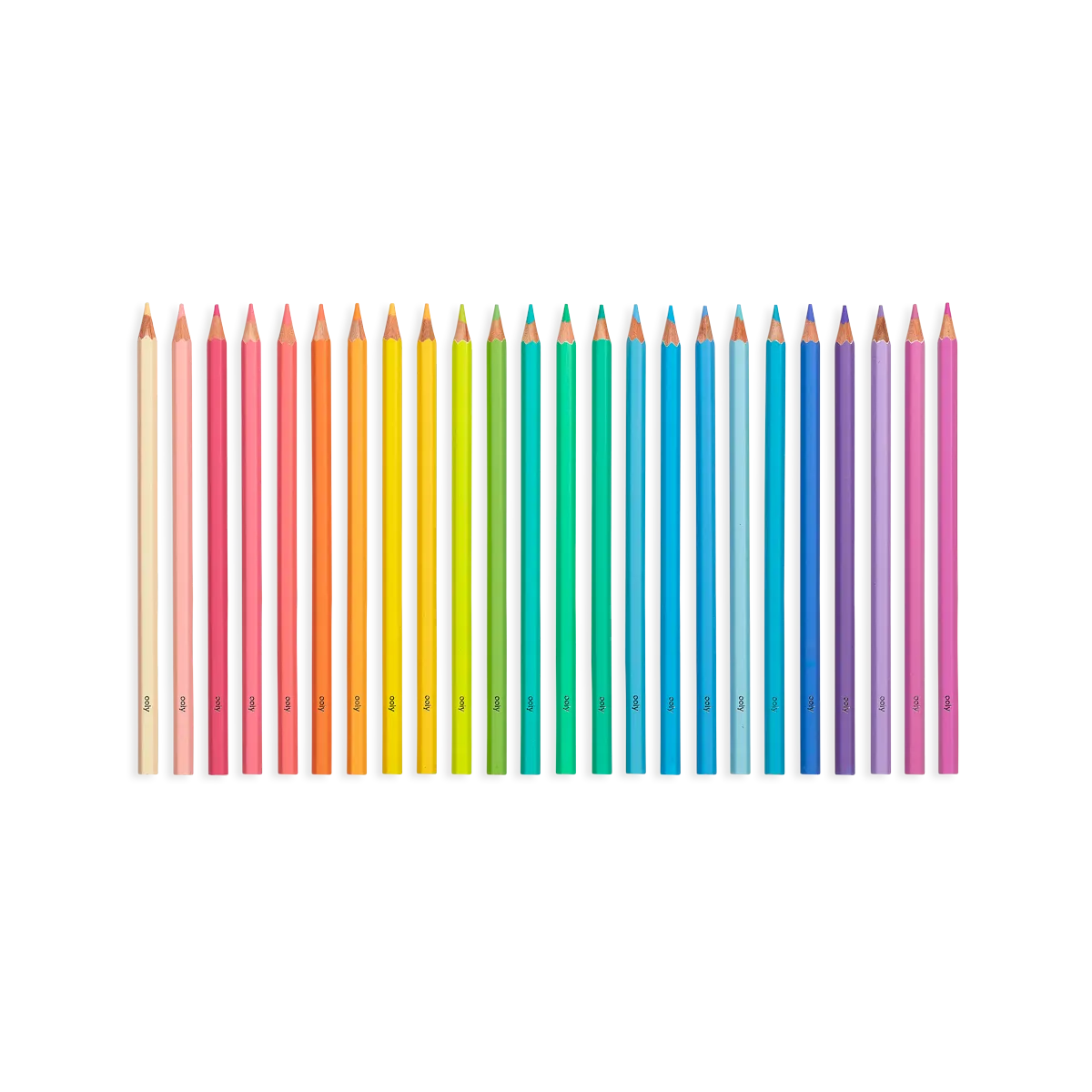 Pastel Hues Colored Pencils - Set of 24