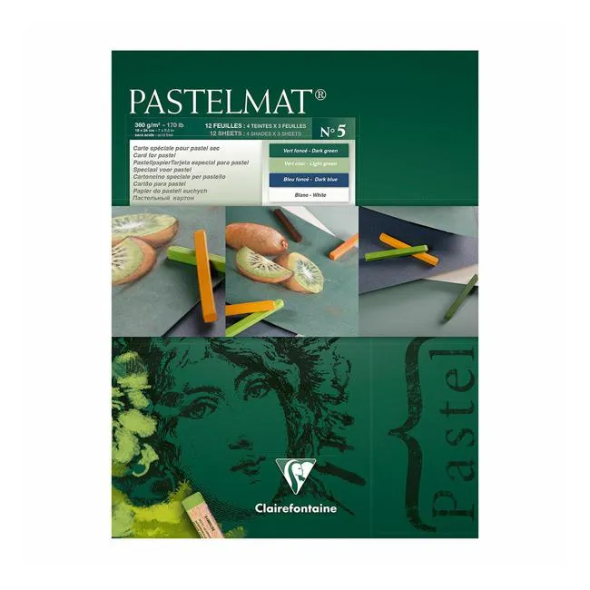Pastelmat Pad No. 5 18x24cm 12sh