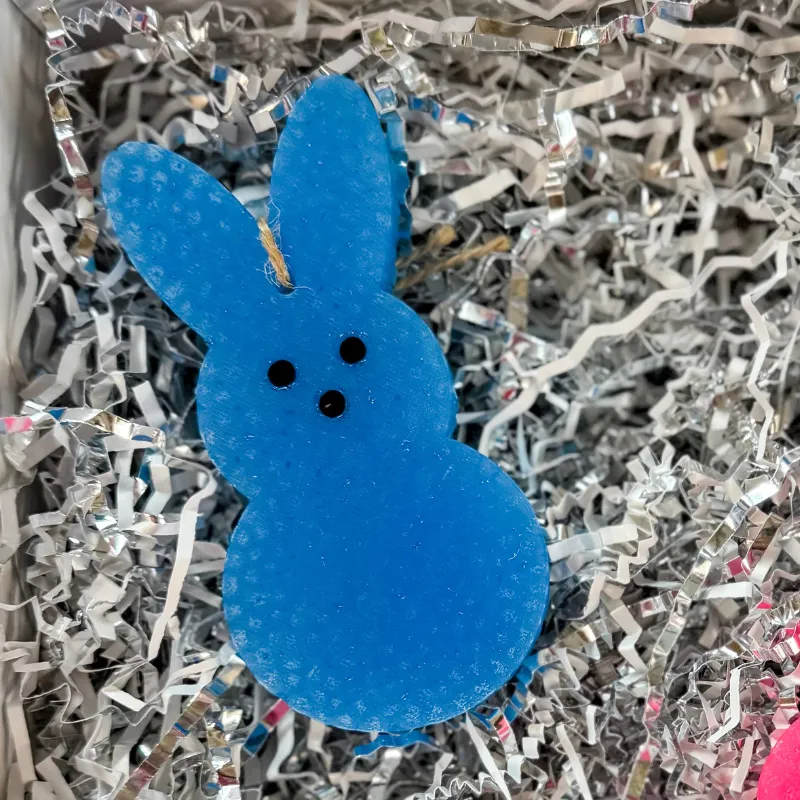 Peeps Car Freshie in Bunny Burps and Jelly Beans