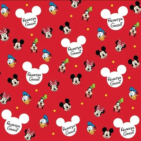 Personalised Wrapping Paper - Mickey Minnie