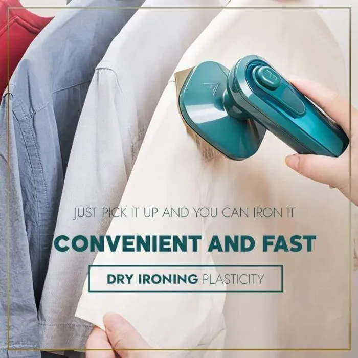 Portable Handheld Iron With Water Mist Convenient