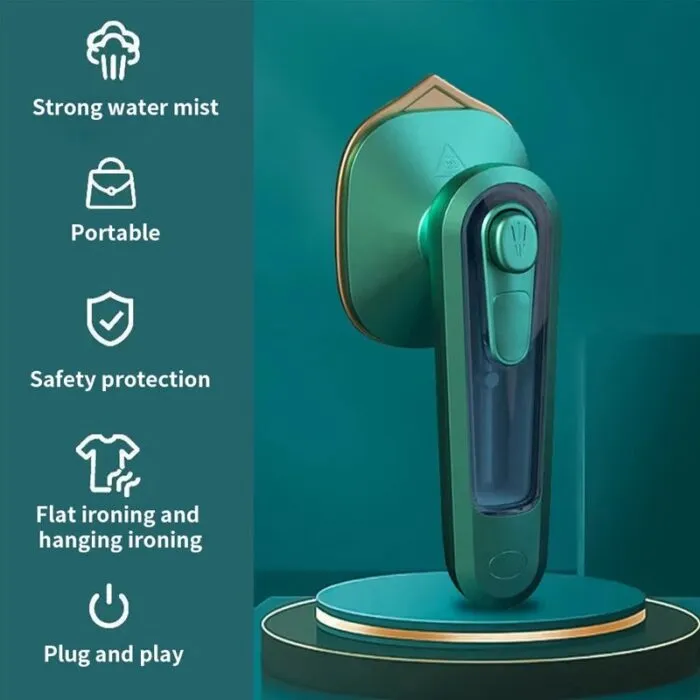 Portable Handheld Iron With Water Mist Convenient
