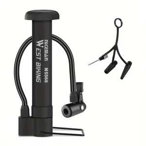 Premium Bike Pump for Easy Inflation up to 80 PSI